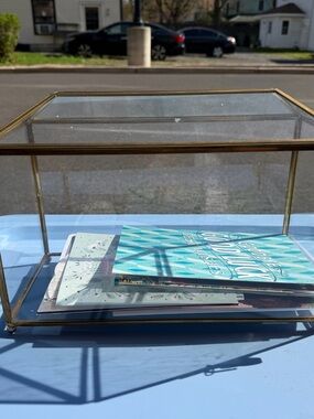 Wedding Card Box, glass